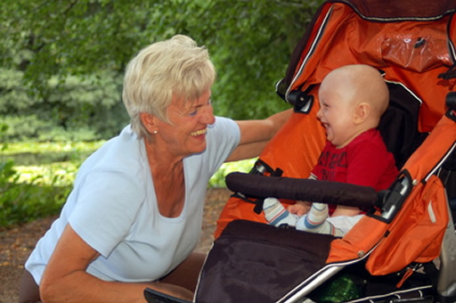 Kinderbetreuung durch Senioren